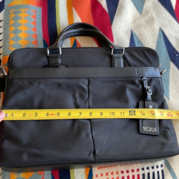 TUMI laptop briefcase with strap - Picture 12 of 15